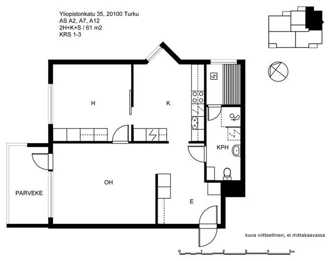 City Apartments Turku - 1 Bedroom Apartment With Private Sauna المظهر الخارجي الصورة