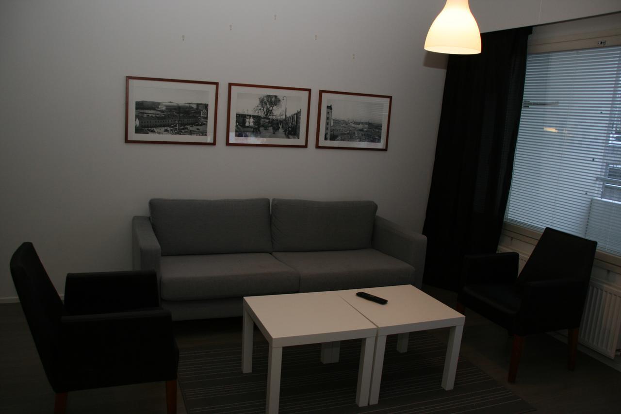 City Apartments Turku - 1 Bedroom Apartment With Private Sauna المظهر الخارجي الصورة