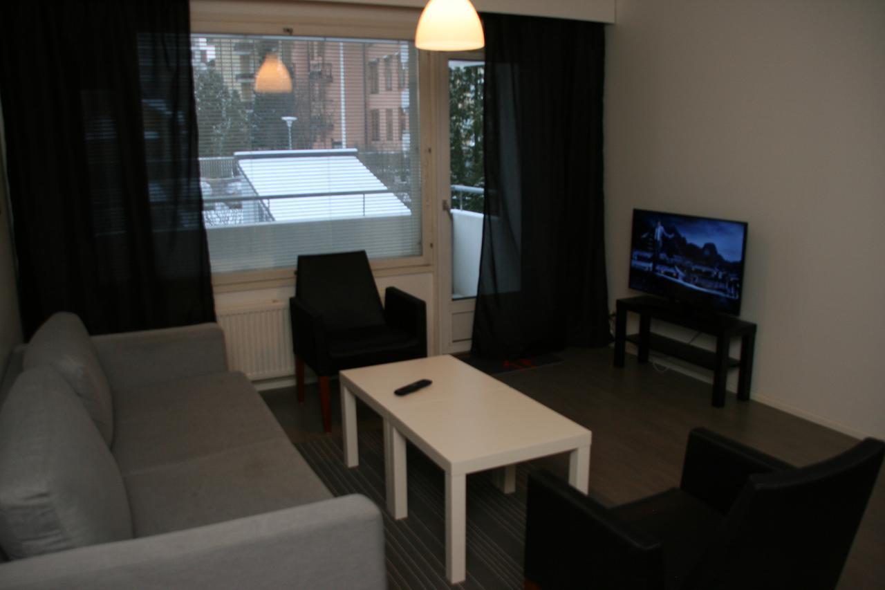 City Apartments Turku - 1 Bedroom Apartment With Private Sauna المظهر الخارجي الصورة