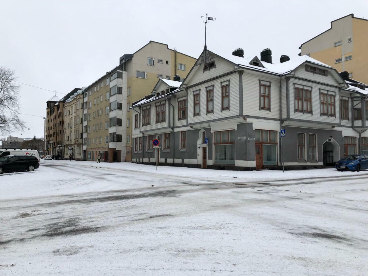 City Apartments Turku - 1 Bedroom Apartment With Private Sauna المظهر الخارجي الصورة